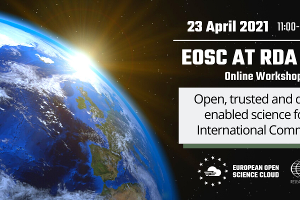 EOSC at RDA Virtual Plenary 17