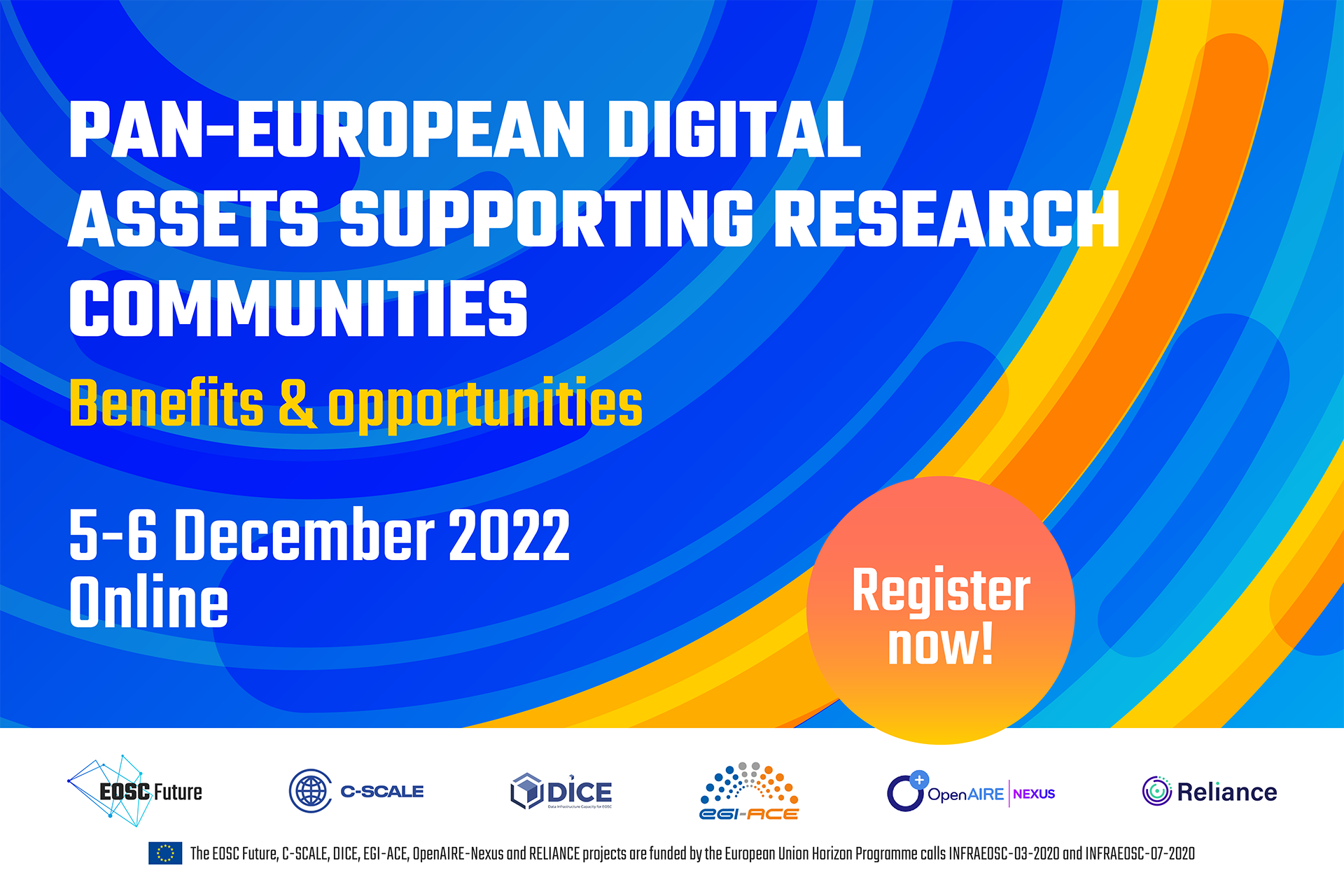 Webinar: Pan-European digital assets supporting research communities