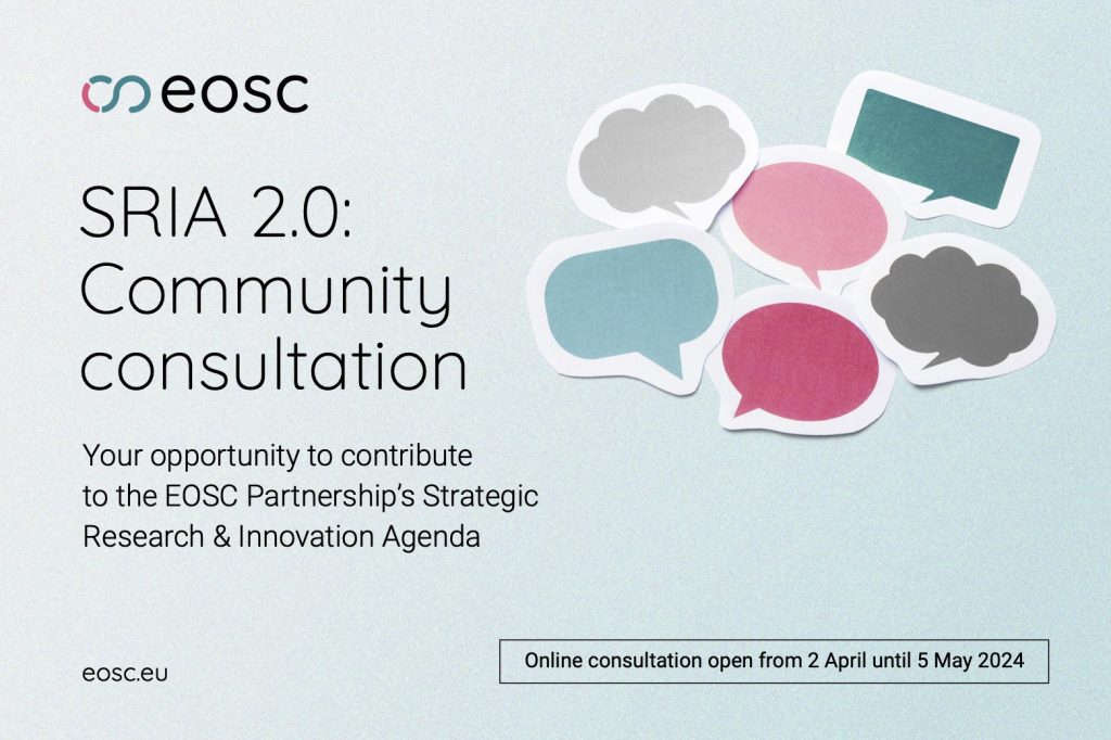 SRIA 2.0: Community consultation