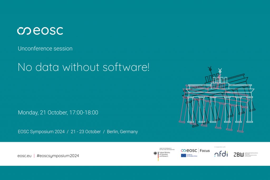 EOSC Symposium session teaser #7: No data without software!