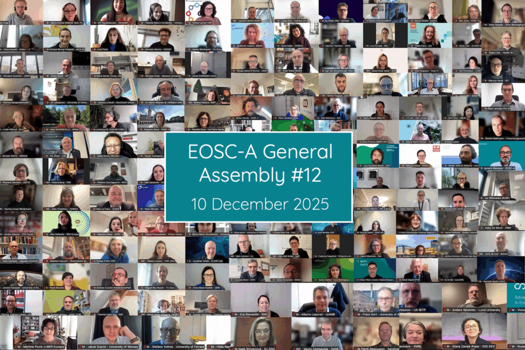 EOSC-A GA#12 prepares the way for the next phase of EOSC post-2027