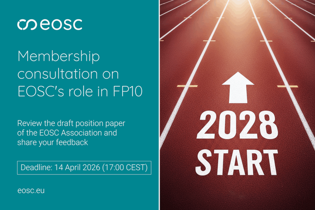 Membership consultation on EOSC's role in FP10 now open