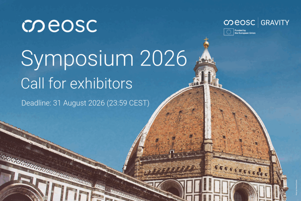 The EOSC Symposium 2026 Programme Committee invites EOSC Candidate Nodes, EOSC Association Task Forces, and INFRAEOSC projects to present their latest innovations, achievements, and results at the EOSC Symposium 2026 exhibition.
